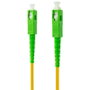 Nanocable Cable de Fibra Óptica SC/APC a SC/APC Monomodo 5 m Amarillo